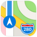 使用蘋果地圖(Apple Maps)開啟導航